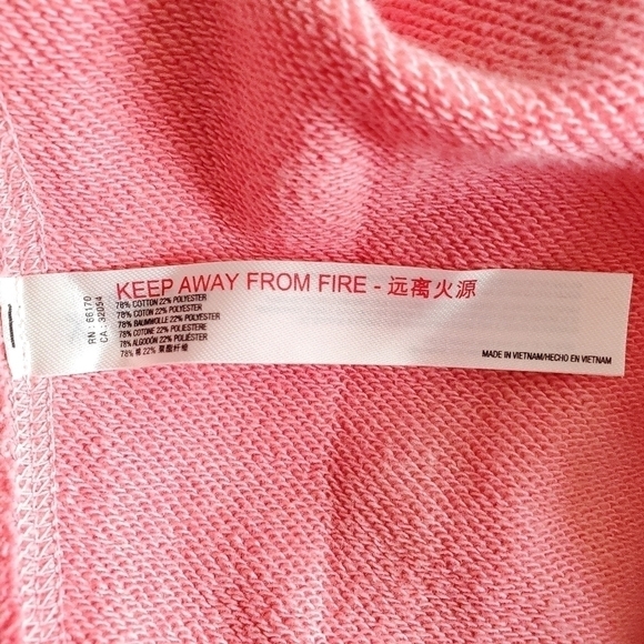 New FP Movement Ombre Metti Crew Papaya Punch Combo Pullover Sweatshirt NWT XS - Picture 13 of 14